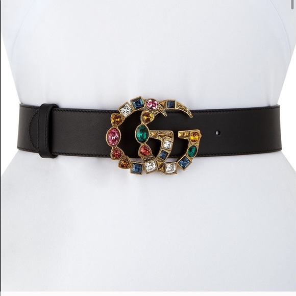 gucci embellished belt